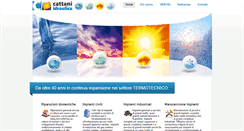 Desktop Screenshot of cattani-idraulica.com